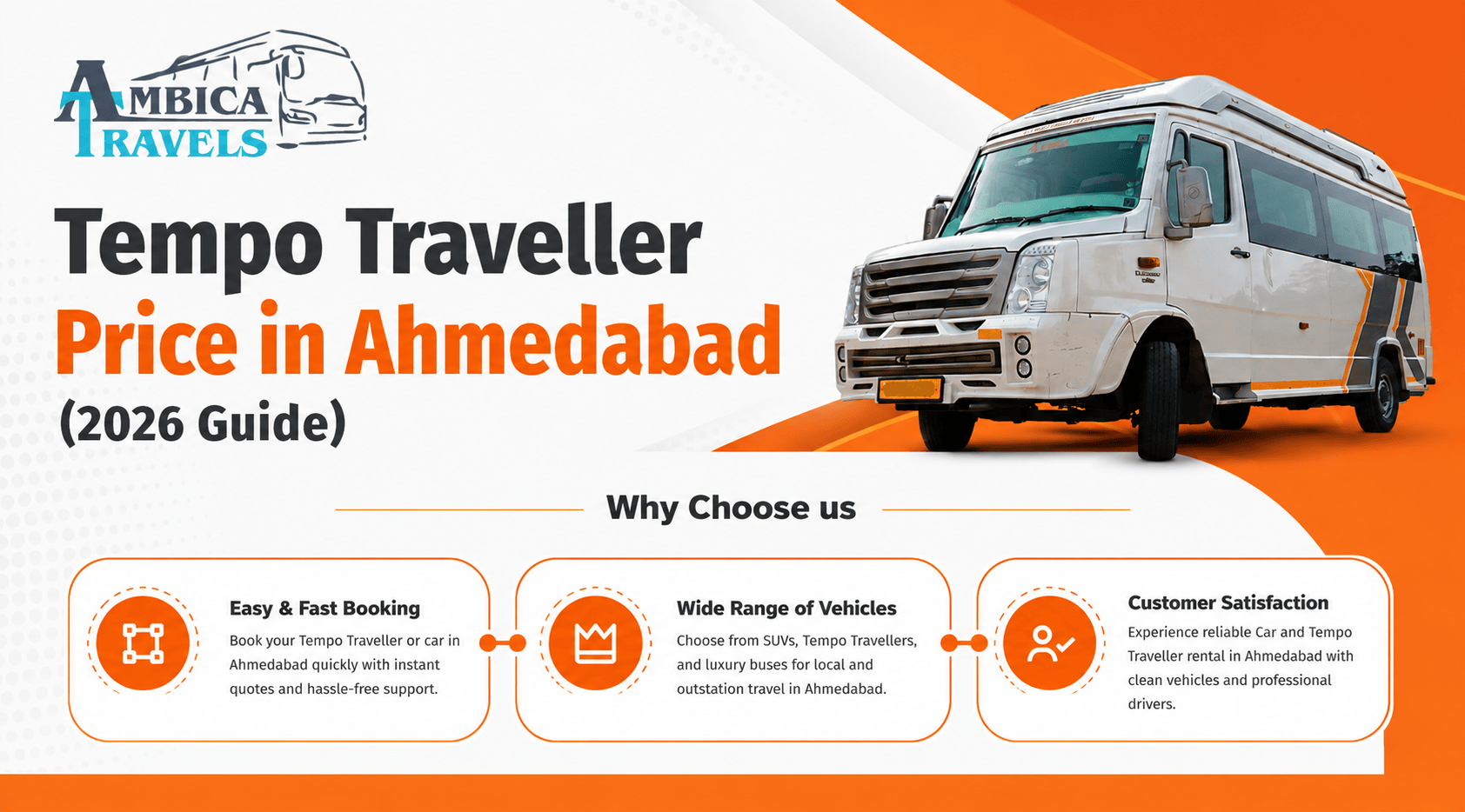 Tempo Traveller Price in Ahmedabad (2026 Guide)